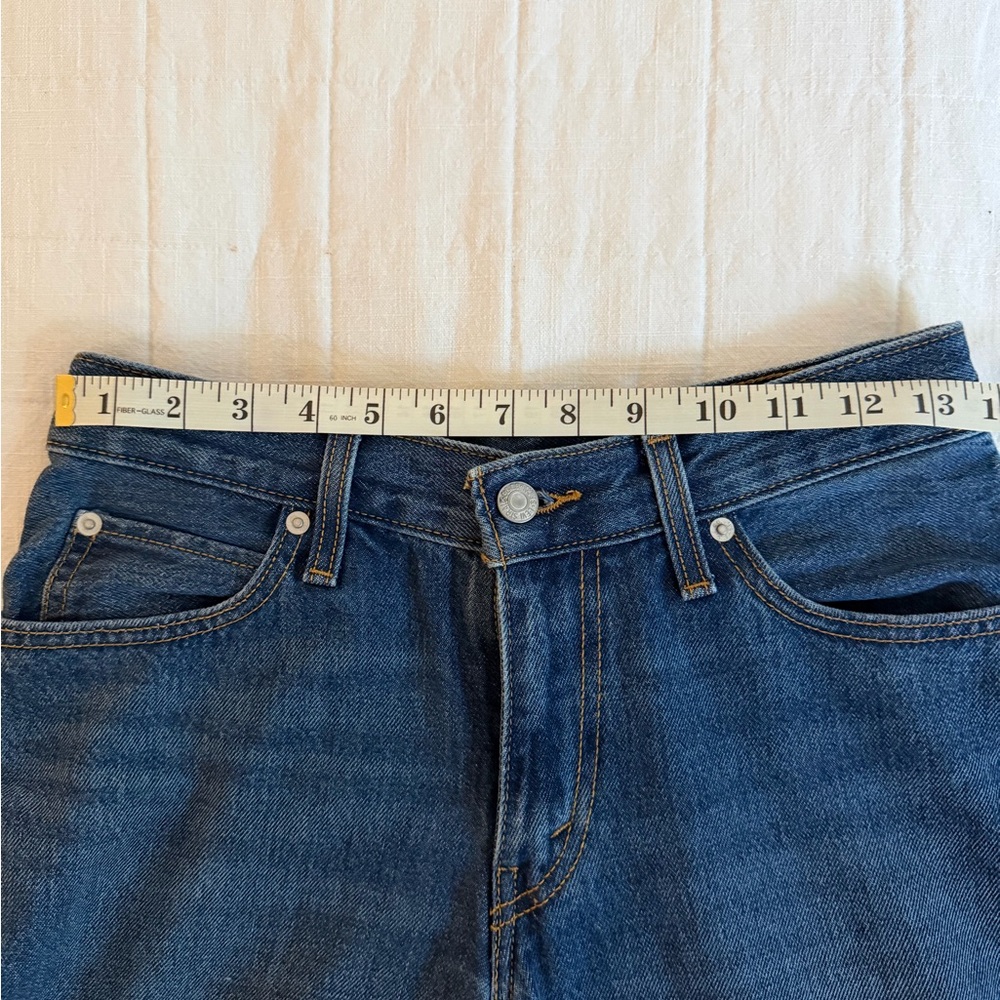 Levi's Dark Blue Straight Leg Jeans